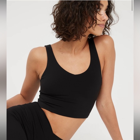 OFFLINE By Aerie Real Me Low Key Longline Sports Bra XL - Picture 1 of 13